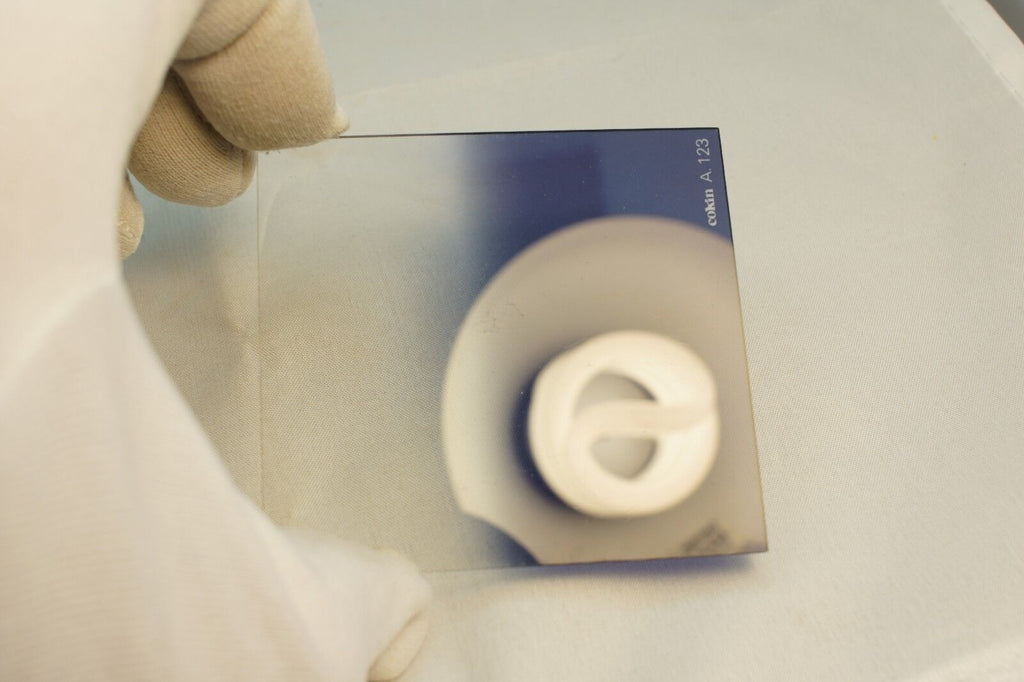 Cokin A 123 Gradual Graduated Blue B2 Light (A123) Filter Genuine Made in France