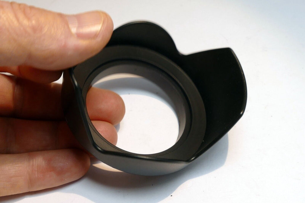 55mm OD Lens Hood Shade  threaded  plastic 18-55mm