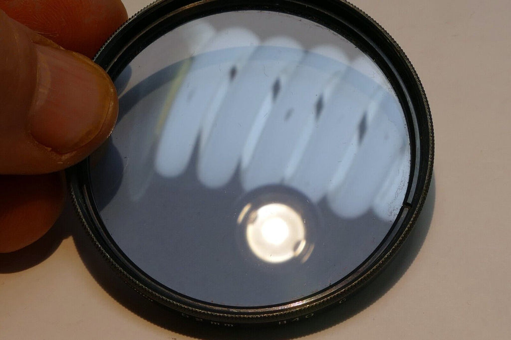 Toshiba 52mm Filter  B40 40B  Blue made in Japan  Coated