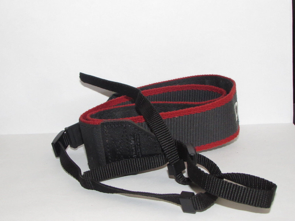 Canon EOS Digital Camera Neck Shoulder Strap Grey-Red - Genuine T7 T8i