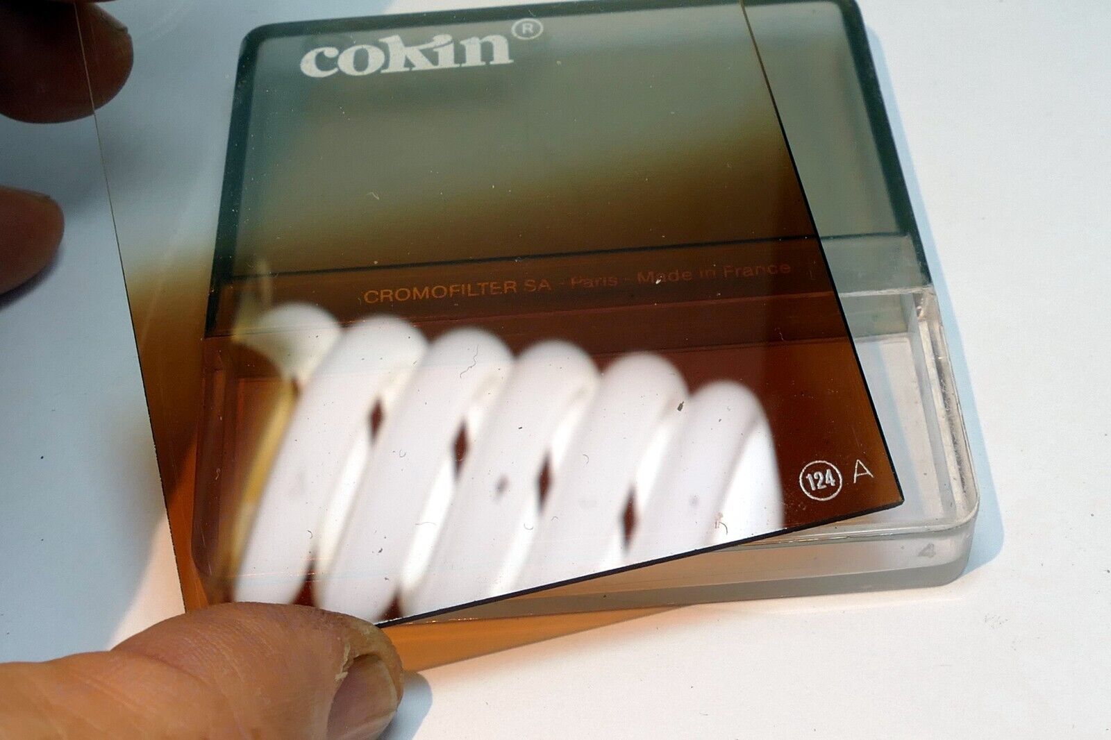 COKIN A124 Gradual T1 Tobacco A series (S) 67X67mm small square sepia graduated