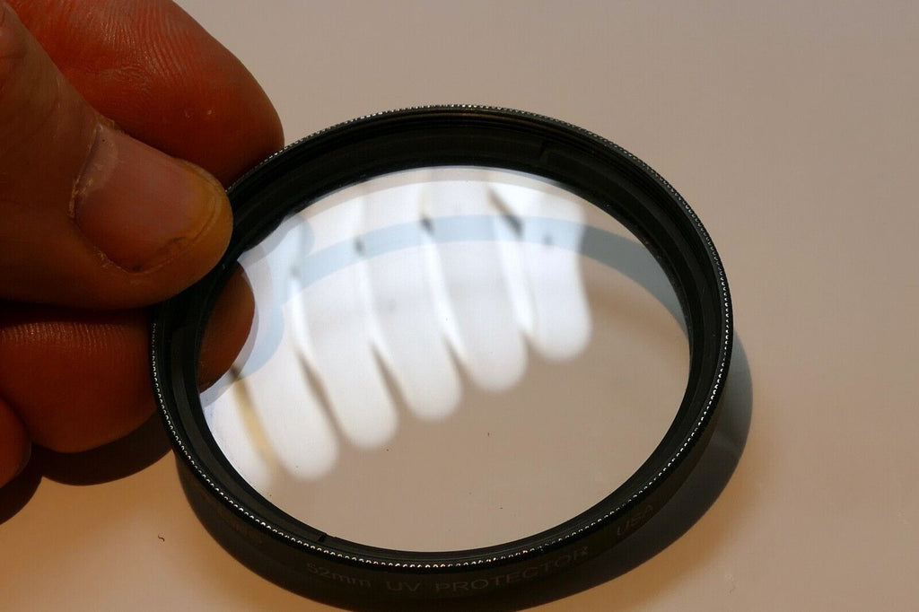 Tiffen 52mm UV Protector Filter Clear Glass  made in USA