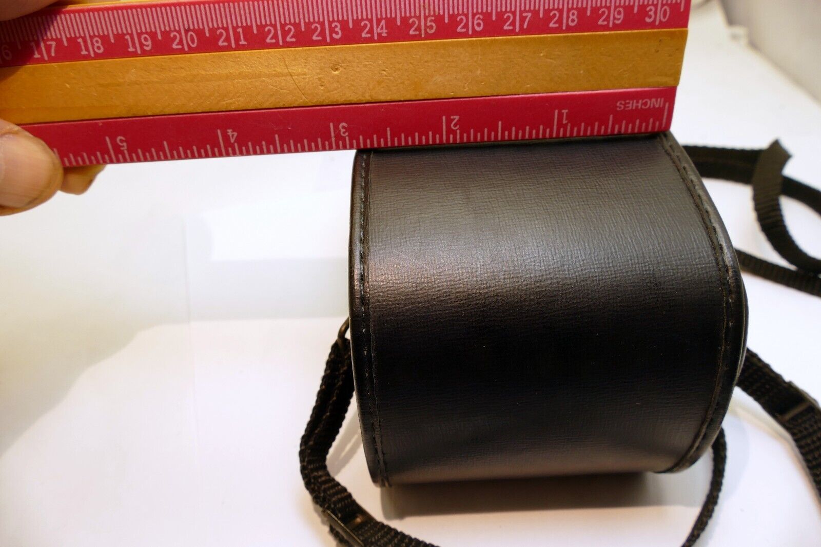 Tamron L-10 hard Case for  85mm f1.8 lens 5X3" for 90mm f2.5 macro Adaptall lens
