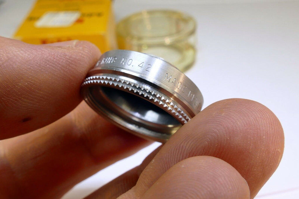 Kodak series 4 IV Adapter No. 42 slip on  to 14.5mm threaded Filter Ring holder