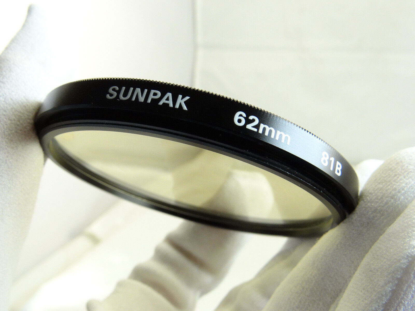 Sunpak 62mm 81B Warming Color Conversion Lens Filter Boxed