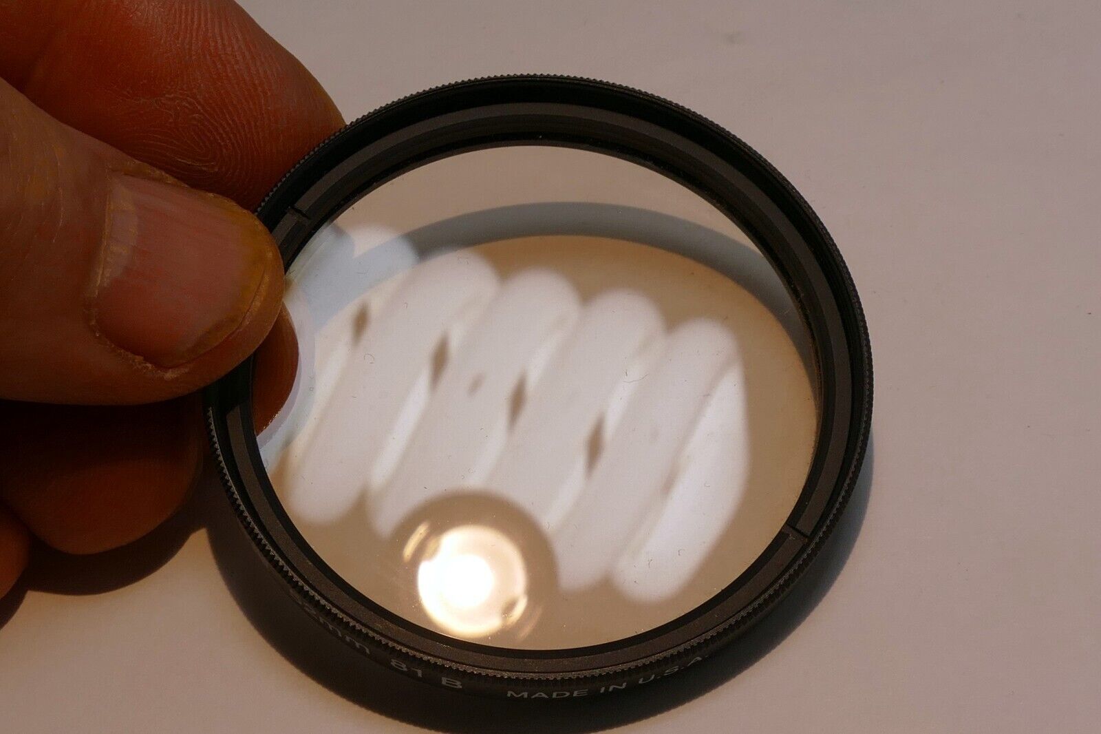 Tiffen 52mm Filter  81 B  lens made in USA