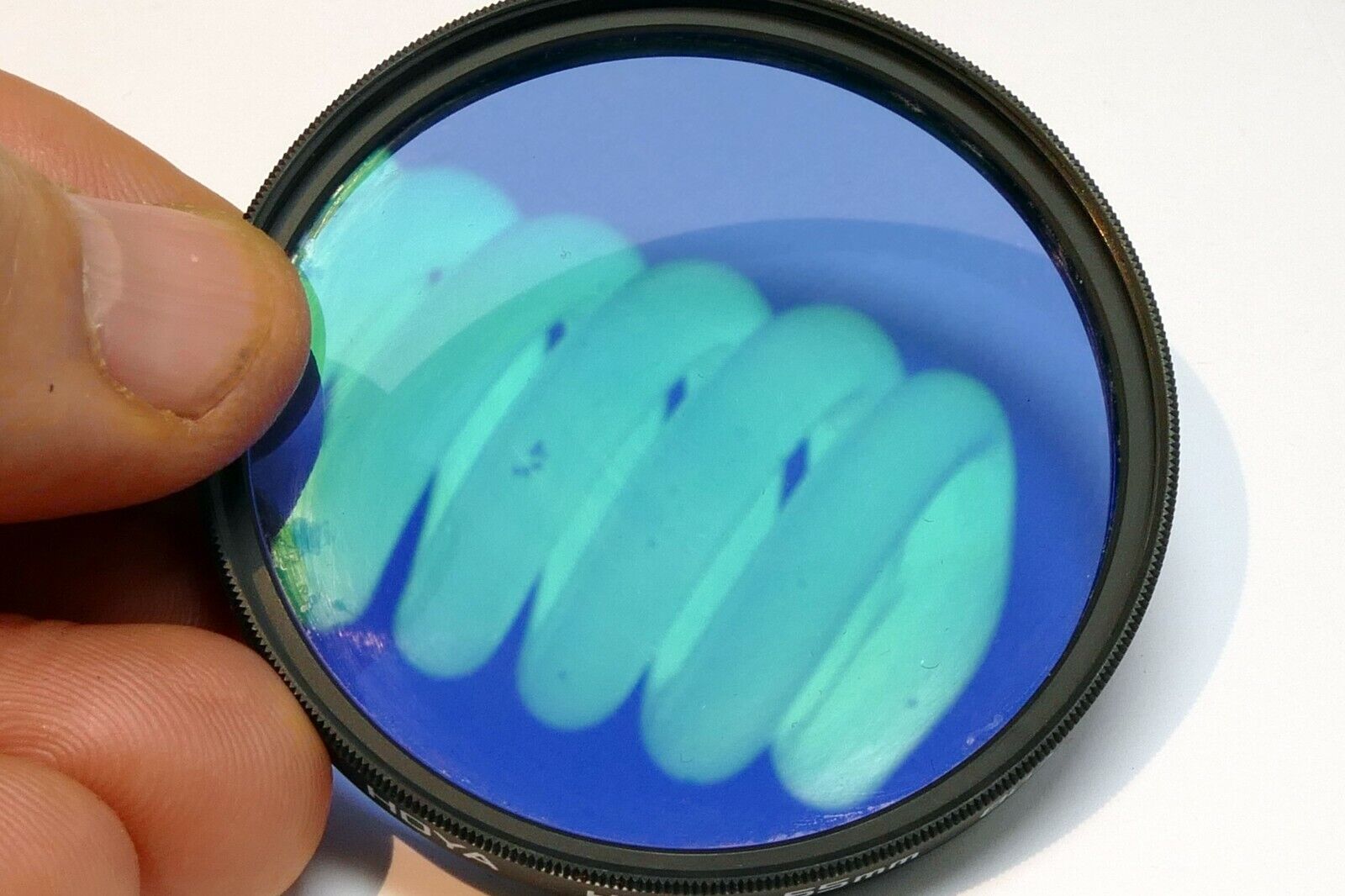 Hoya HMC 55mm Filter 80A  multi-coated deep blue