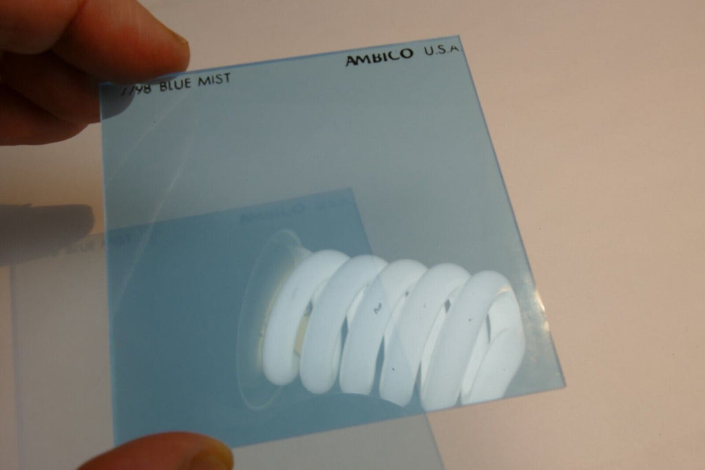 Ambico 7798 Blue Mist Filter 73X73mm square drop in  Light Blue diffusion soft