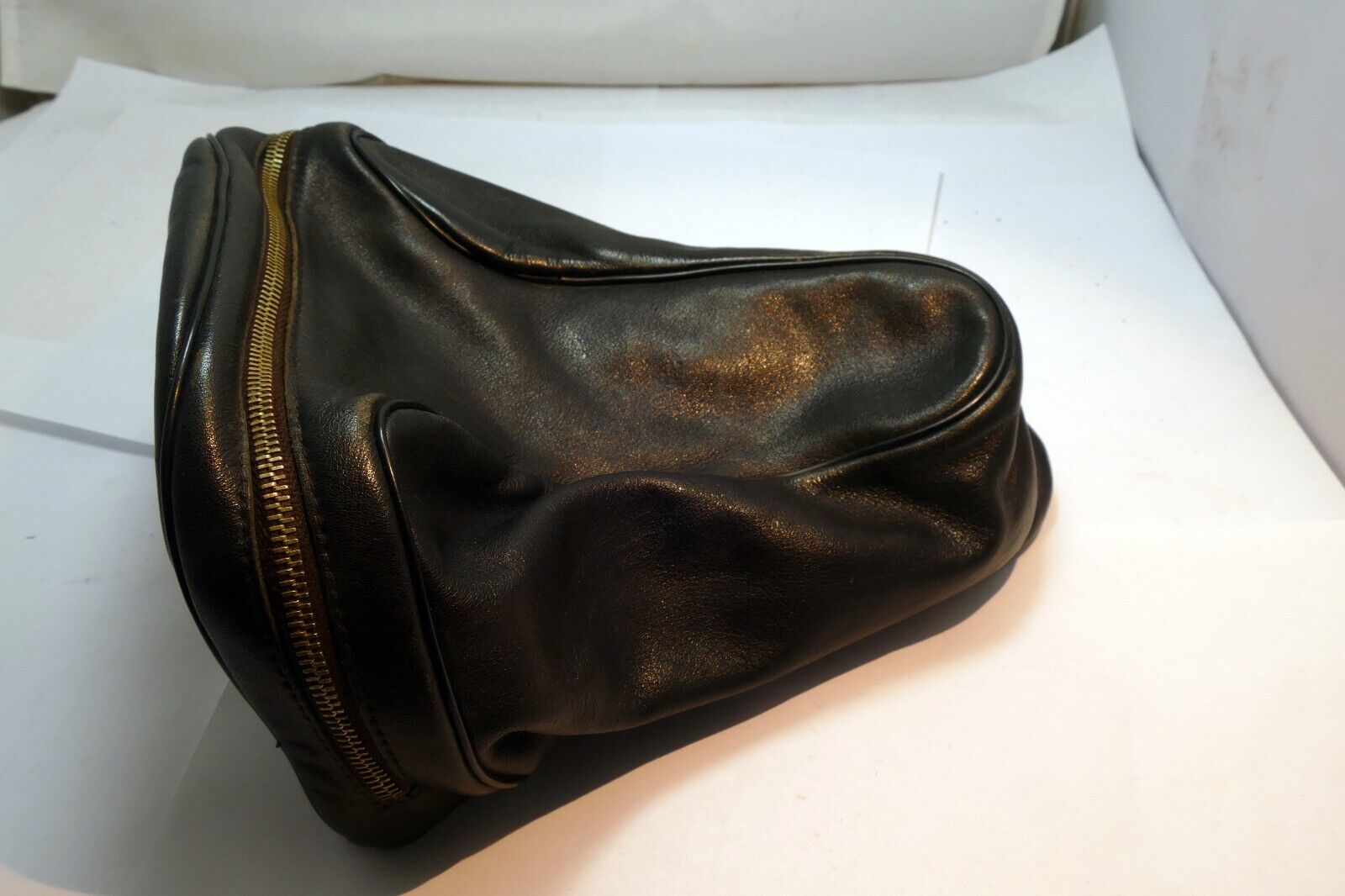 Original Benser Leather Soft Camera Case Germany for Leica M3 long nose 70-210mm