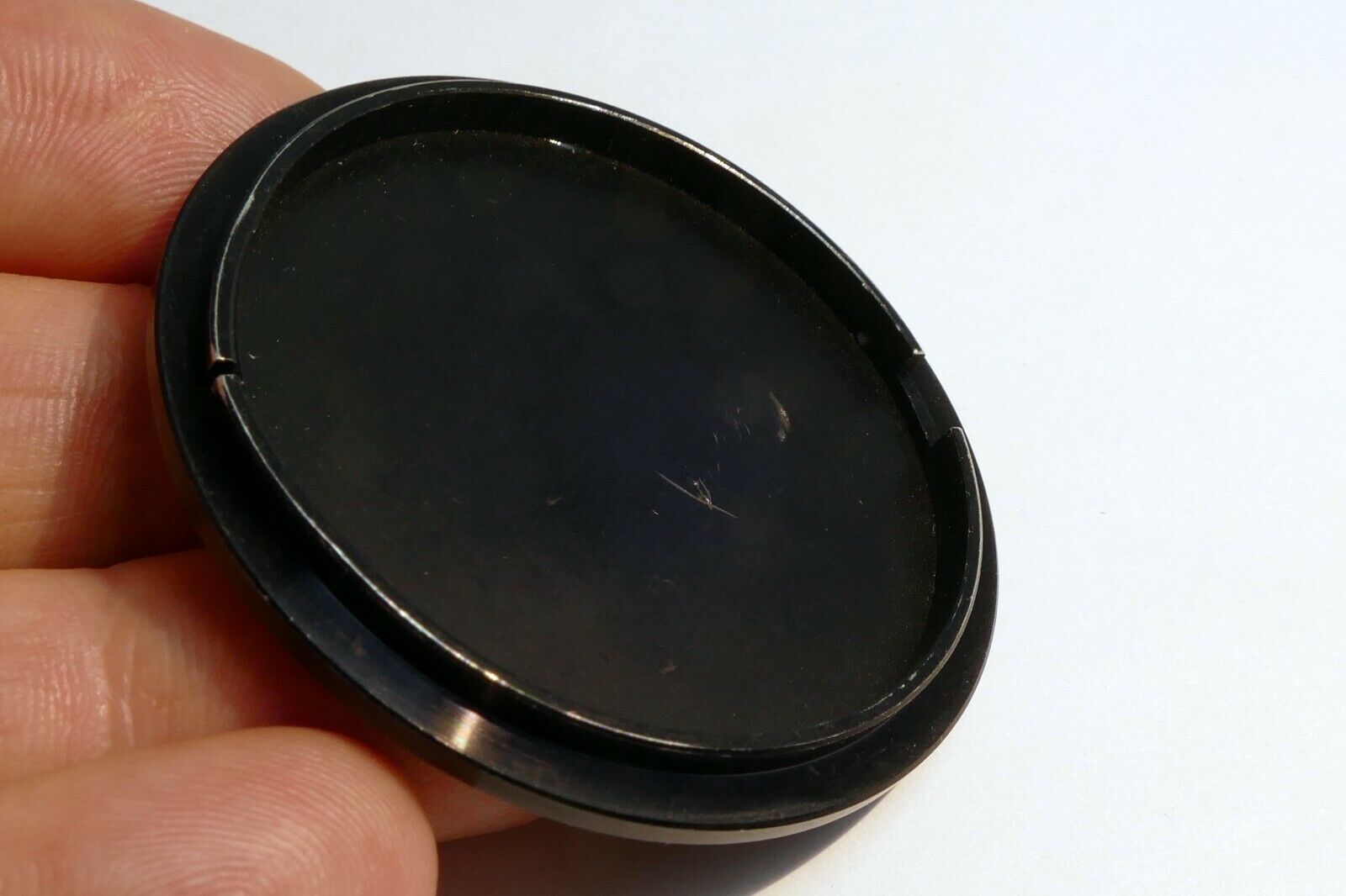 Metal 49mm Front lens cap metal unknown brand  slip on type