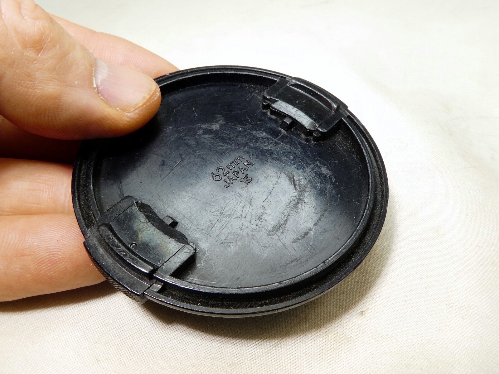 Soligor 62mm Lens Front Cap Snap on type for made in Japan