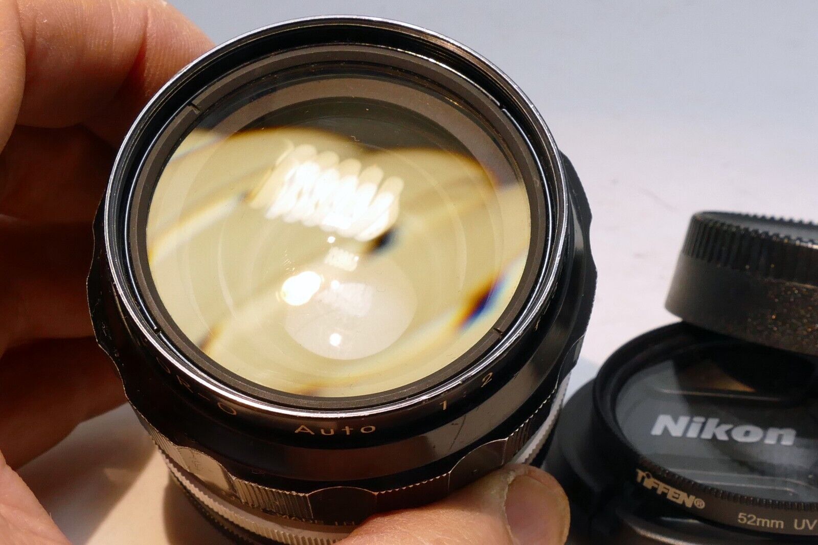 Nikon Nikkor-O 35mm f2 AI F Prime lens f2.0 (home Ai'd) - AS IS Parts or Repair