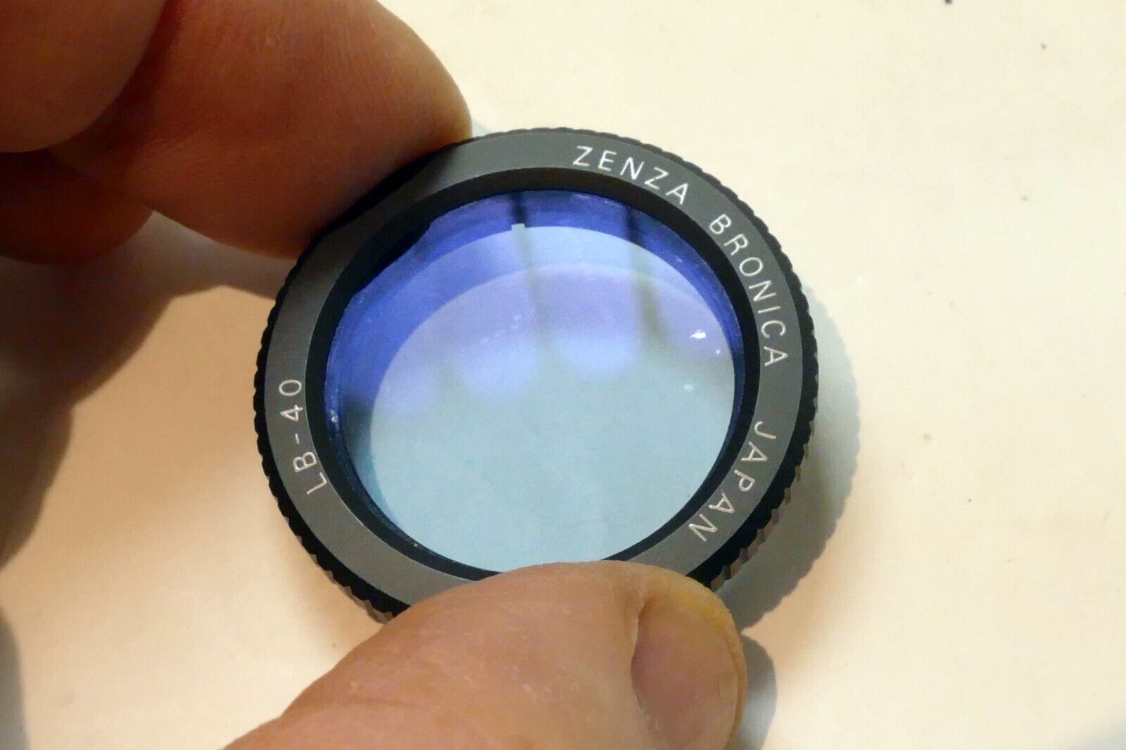 Bronica 32.5mm LB-40 Blue Lens Filter for 30mm PE Zenza - Genuine OEM S2A