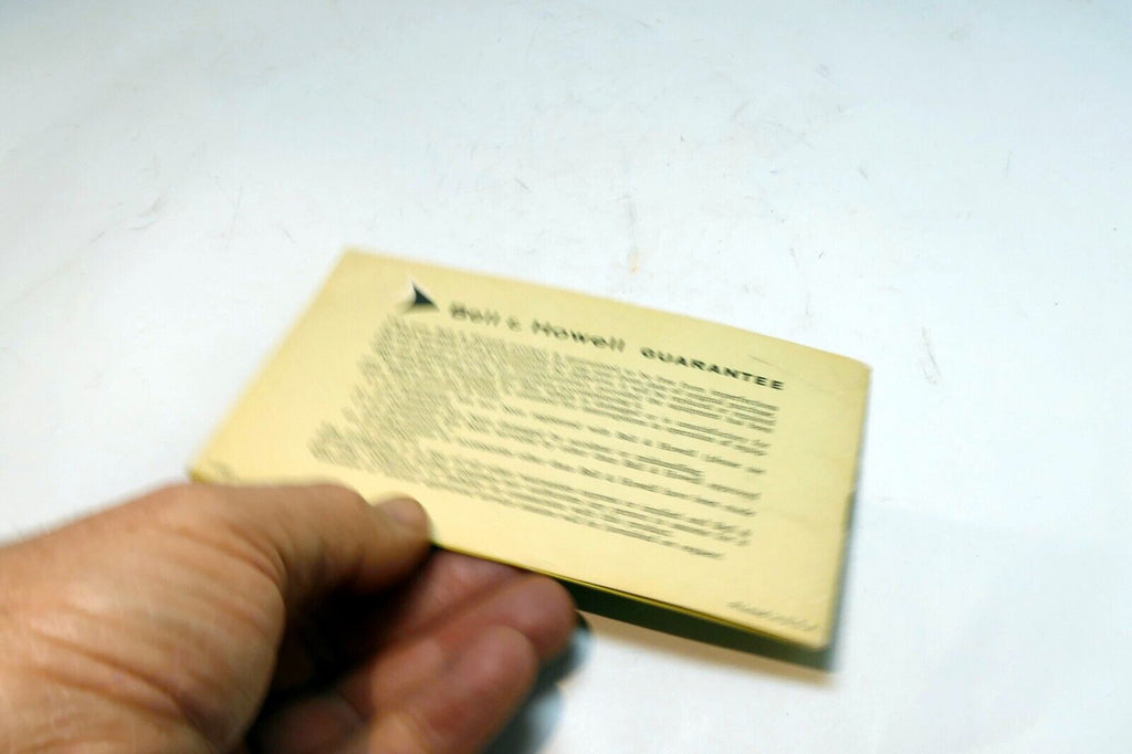 How to use Bell & Howell Infallible electric eye camera quick guide