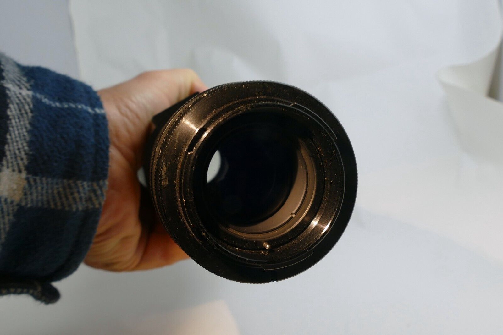 Ricoh Rikenon PK 400mm f6.3 Lens T2 mount - parts or repair - Not working AS IS