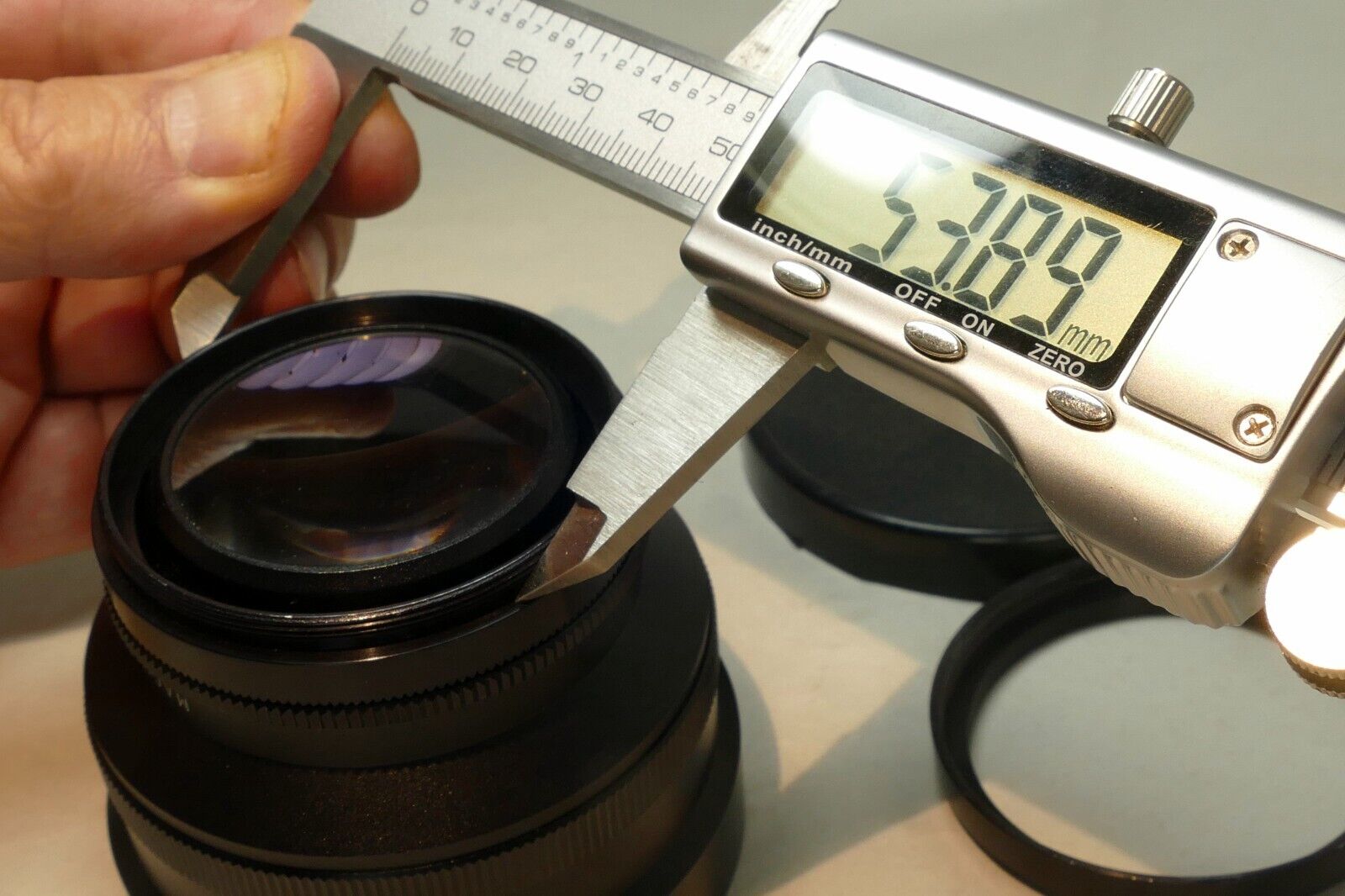 Samigon Extra Ultra Wide-angle AUX Camera LENS Series VII 54mm threads - w/ 52mm