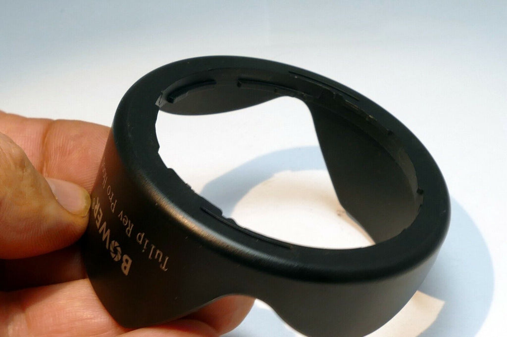 Bower 52mm Lens Hood Tulip Rev Pro Shade Twist on type bayonet