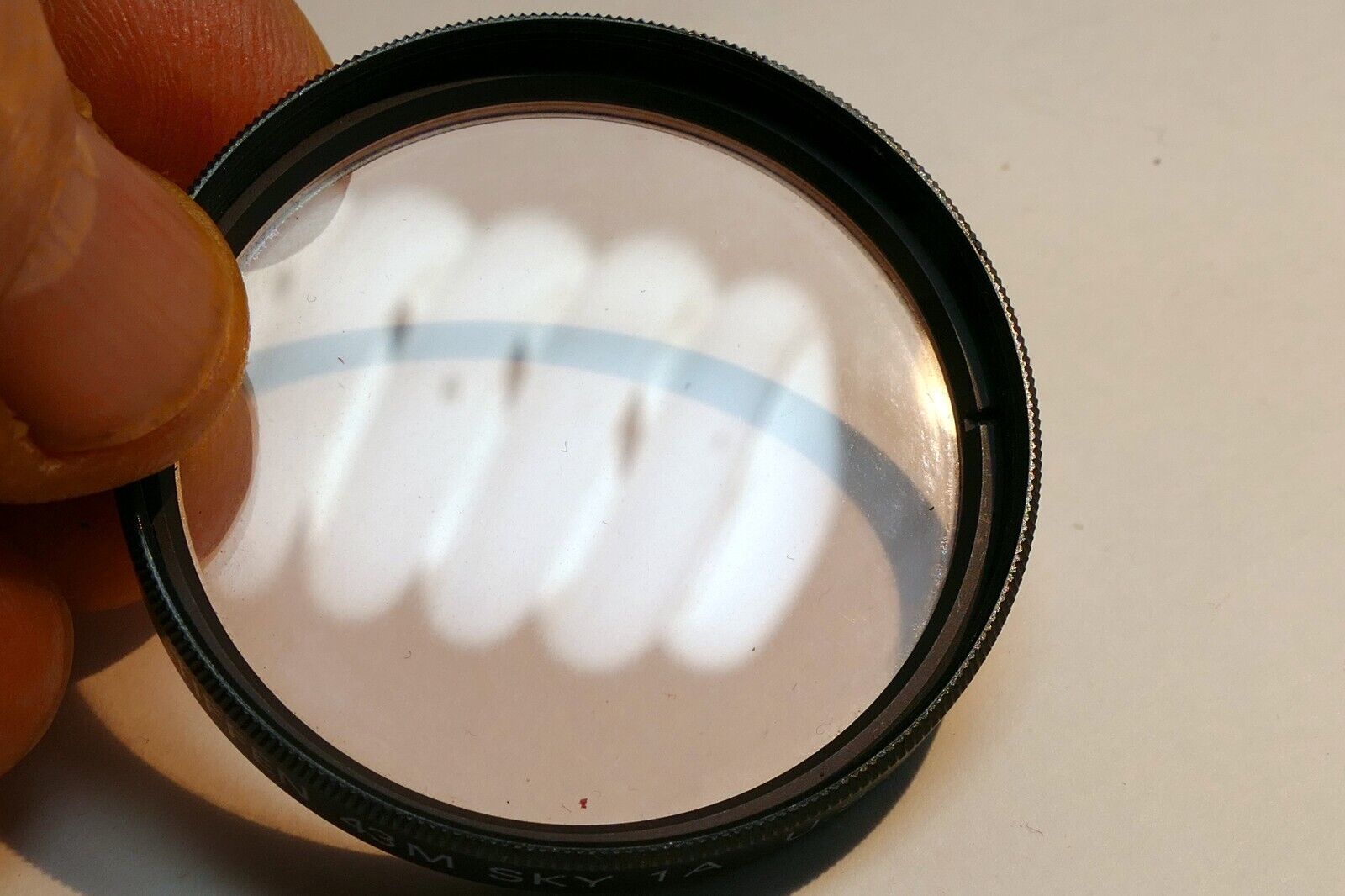 Tiffen 43mm Sky Lens Filter screw in type 1A Skylight made in USA