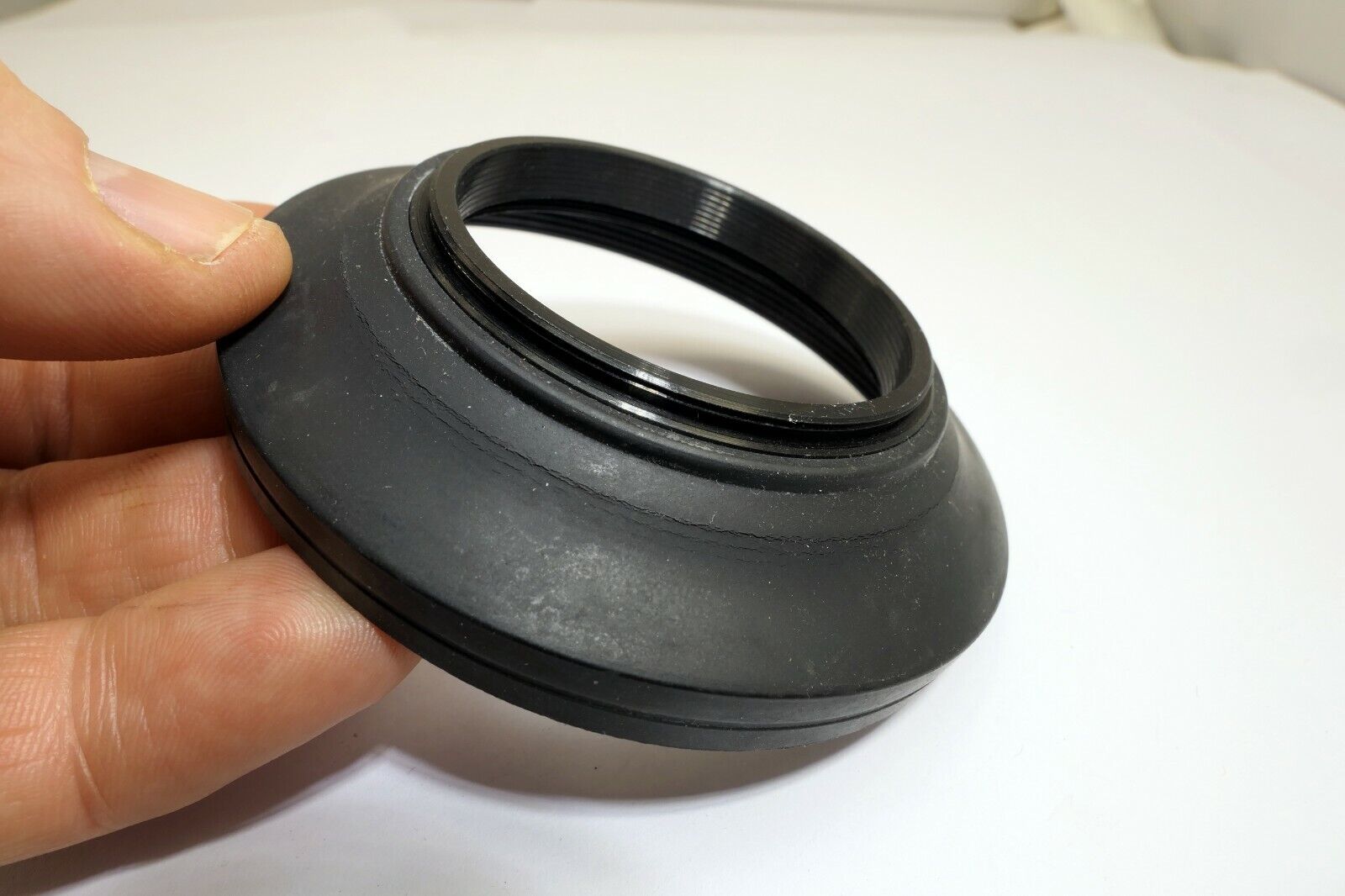 52mm Wide angle Collapsible Rubber Lens Hood double threaded  for 28mm f2.8