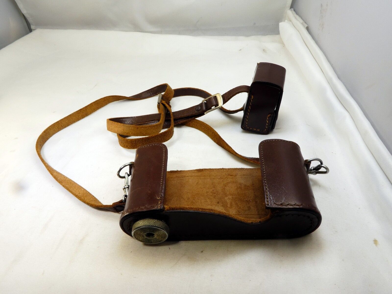 Leather Camera Case vintage lower part only rangefinder Metrawatt AG Nurnberg