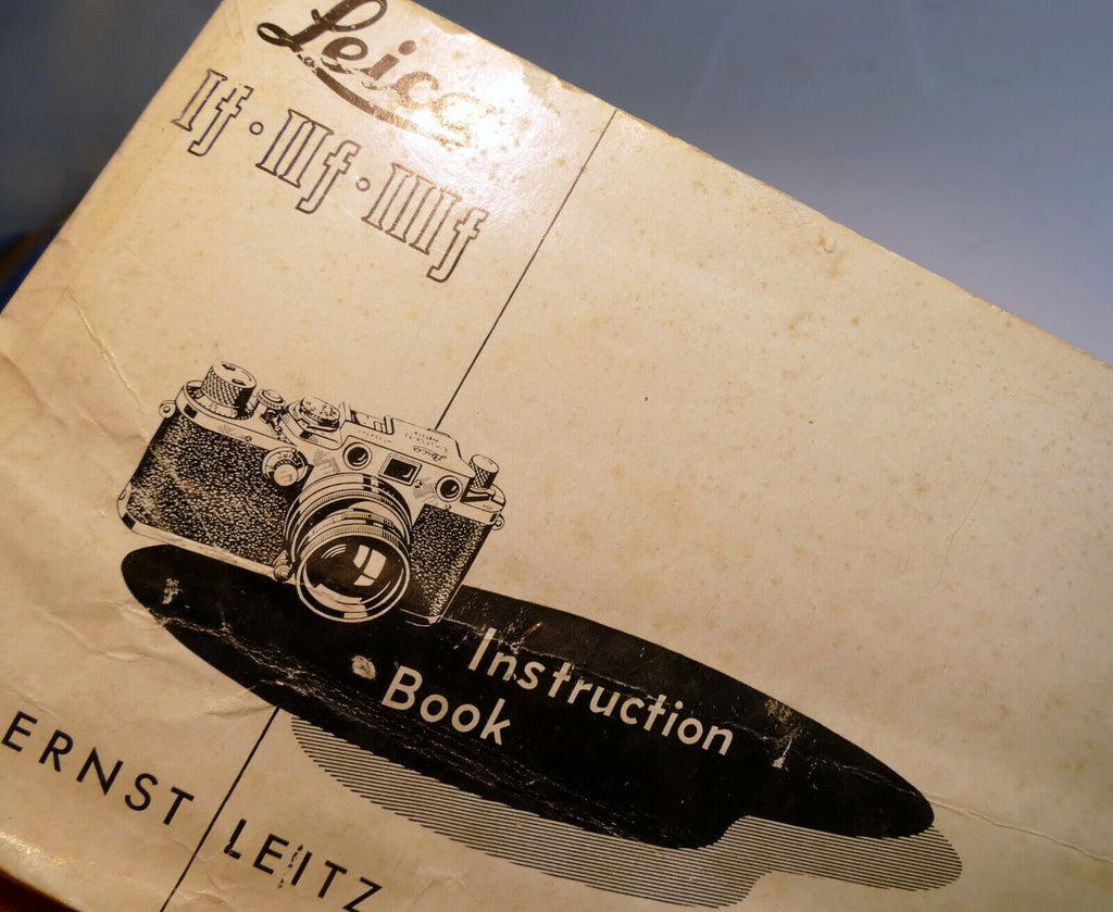 Leica IF IIF IIIF camera Manual Instruction Guide  Book  Germany OEM Genuine