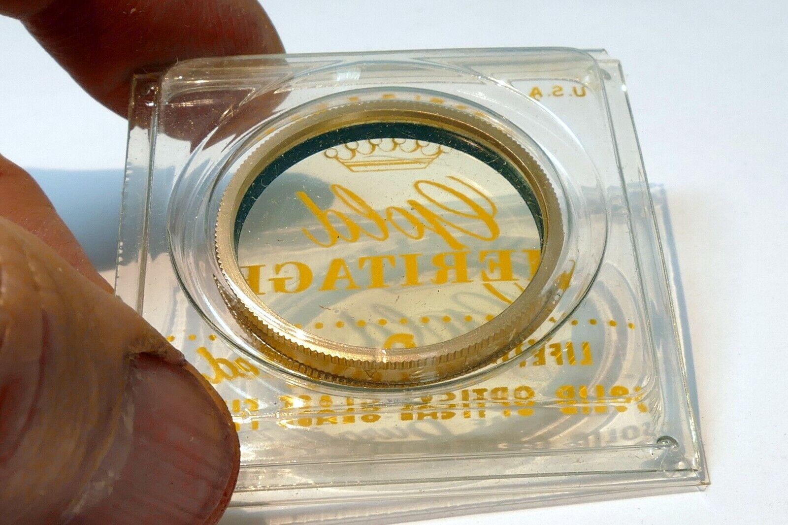 Ednalite Duraklad 2A  Lens filter series V 5 30.2mm OD warming chrome flash warm