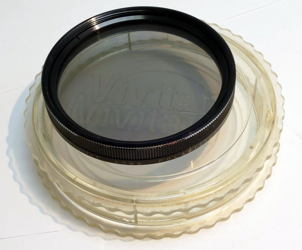 Vivitar 55mm Polar Polarizing  PL Linear  Filter - excellent condition