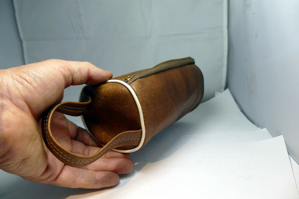 7X3.5" Lens case vintage for 70-300mm 80-200mm f3.5 f3.8 lenses brown
