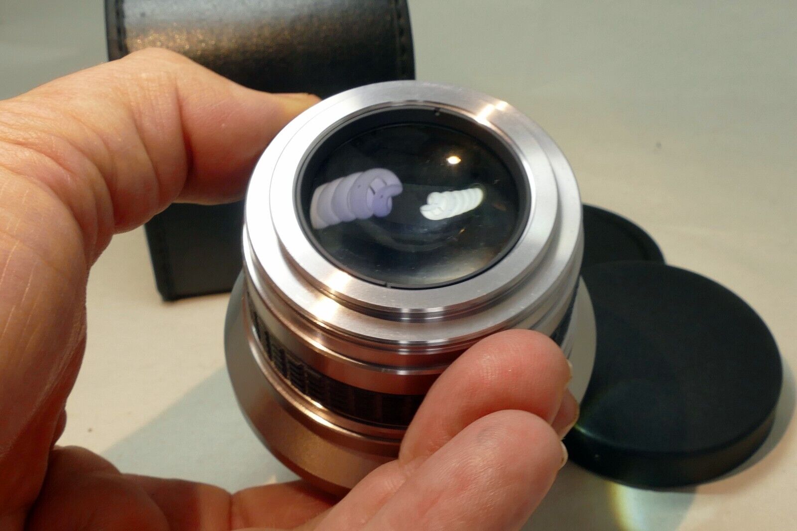 IR Titanium Super WIDE AUX Camera LENS Series VII 54mm threads - with haze AS IS
