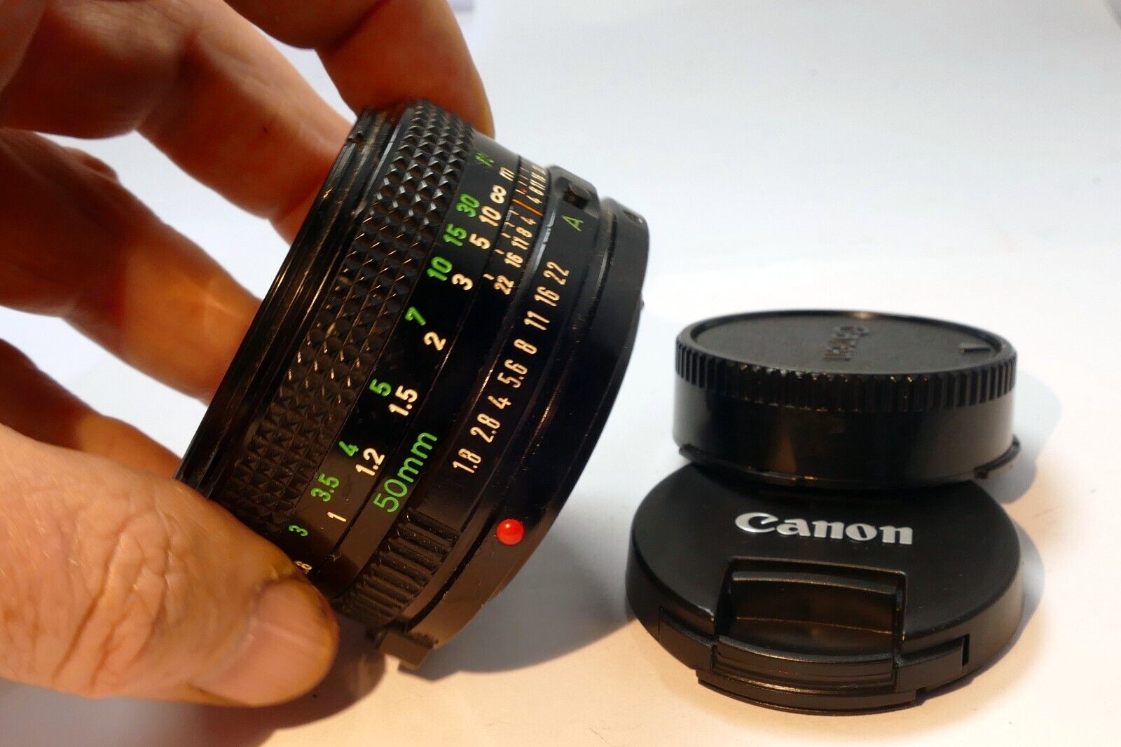 Canon FD 50mm f/1.8 FAST New FD 50mm 1.8 50/1.8 FD Prime Lens Canon CNFD50MMF1P8