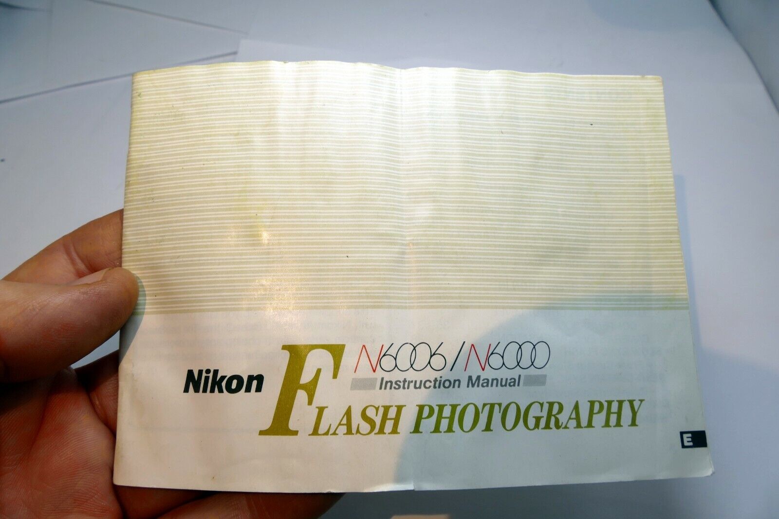 Nikon N6006 N6000 CAMERA FLASH Photography GUIDE Book manual English EN