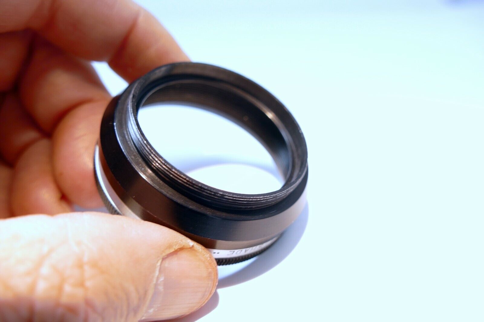 Ednalite Lens Hood Mini Shade series VI 6 44.5mm OD screw in threaded metal 6-E