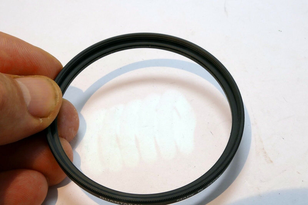 Quantaray UV Digital 62mm Lens Filter with ribbed rubber rim