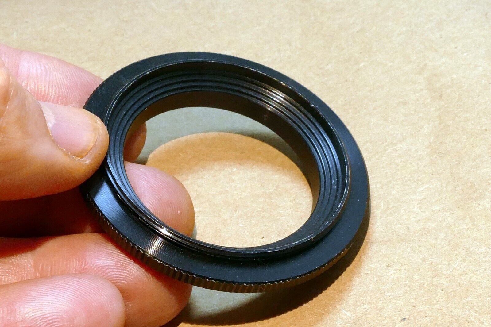 Mamiya / Pentax m42 Camera mount adapter Ring to 49mm Reverse macro - Genuine