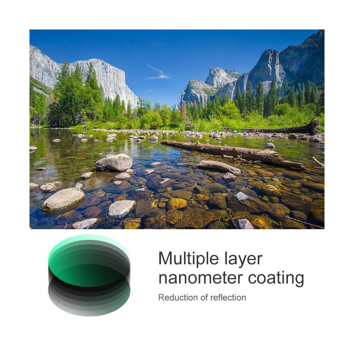 55mm K&F Nano X CP-L Lens Filter Circular Polarizer new