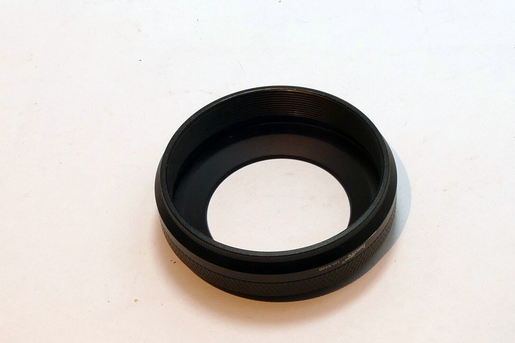 Haoge LH-X49B Black Metal Lens Hood Ring for Fujifilm X100F X100S X100T