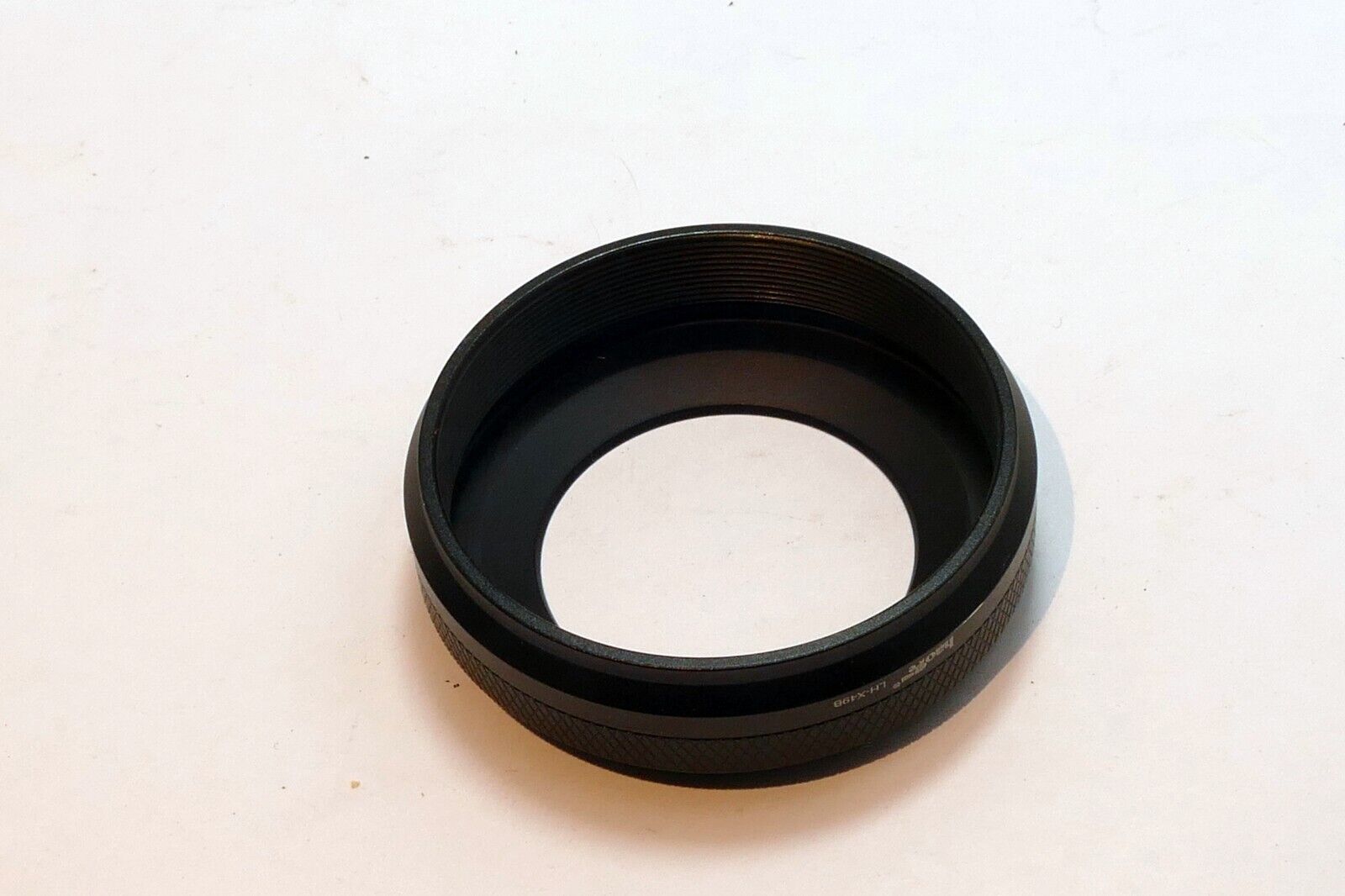 Haoge LH-X49B Black Metal Lens Hood Ring for Fujifilm X100F X100S X100T