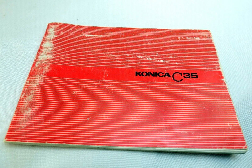 Konica C35 rangefinder Photoguide Camera Guide Manual English