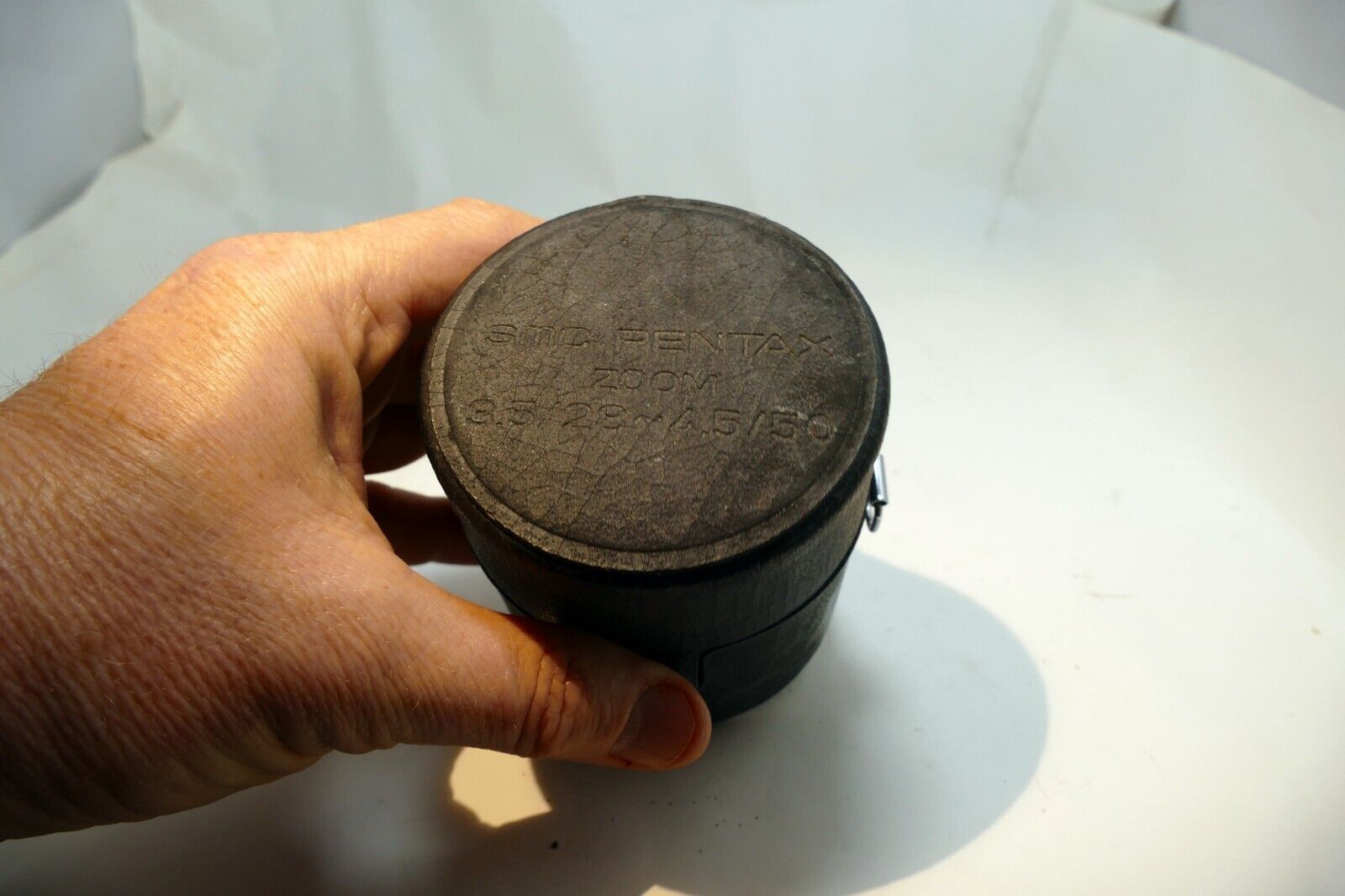 Pentax Hard Case  for 24-50mm f3.5-4.5 A & M lens (fits 50mm f1.4 Takumar 16mm )