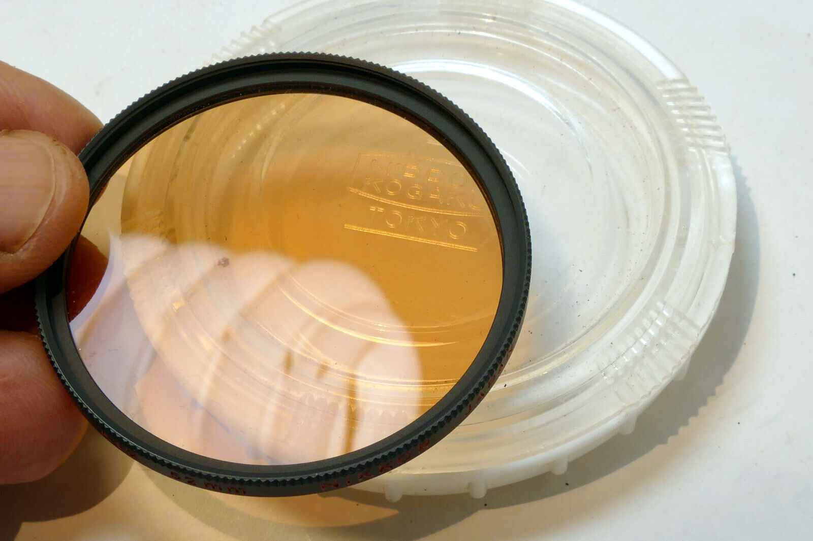 Nikon A12 52mm Filter Japan Nikkor Amber Orange - Genuine  OEM