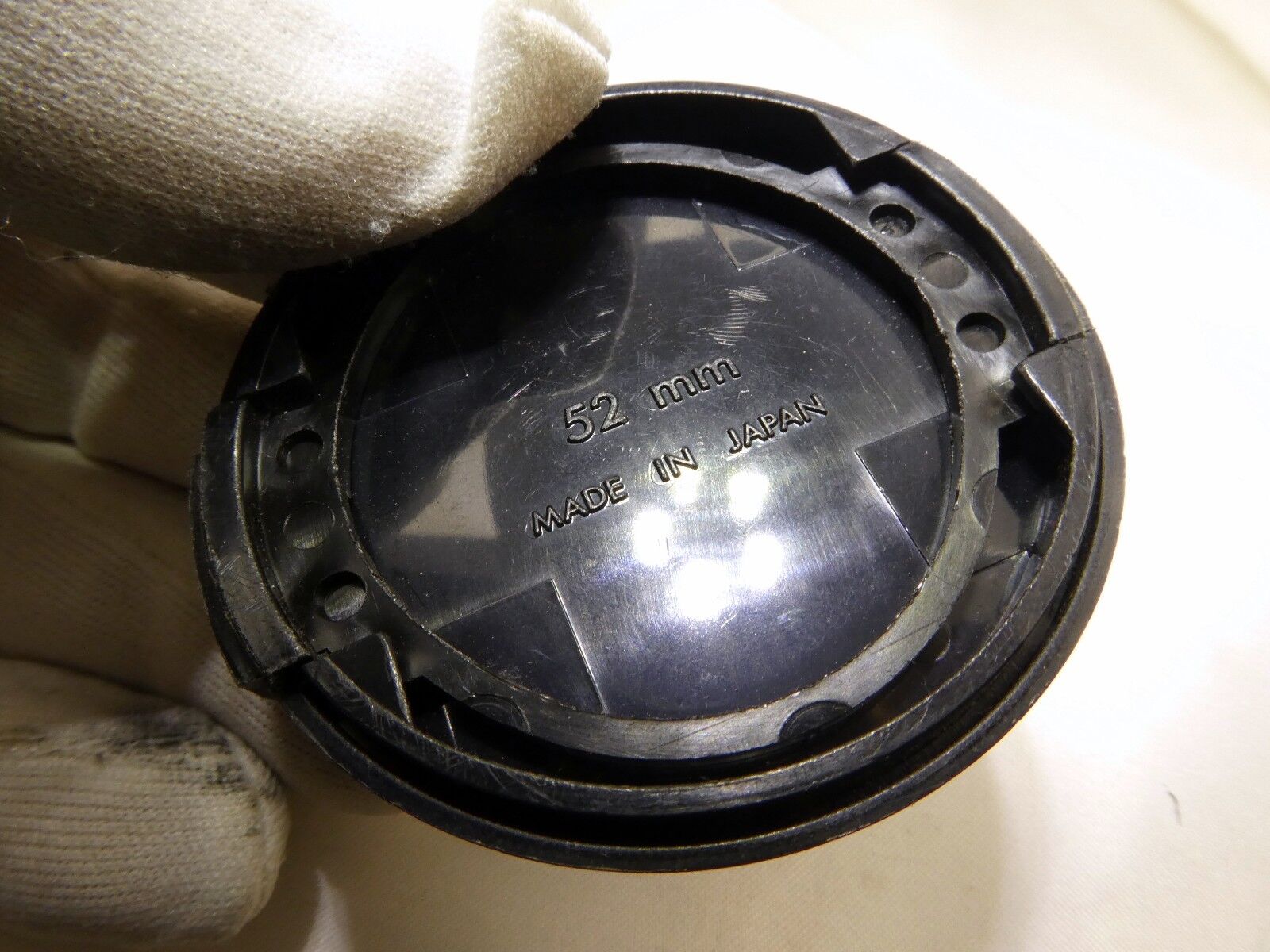 Quantaray 52mm Front Lens Cap Snap on type for