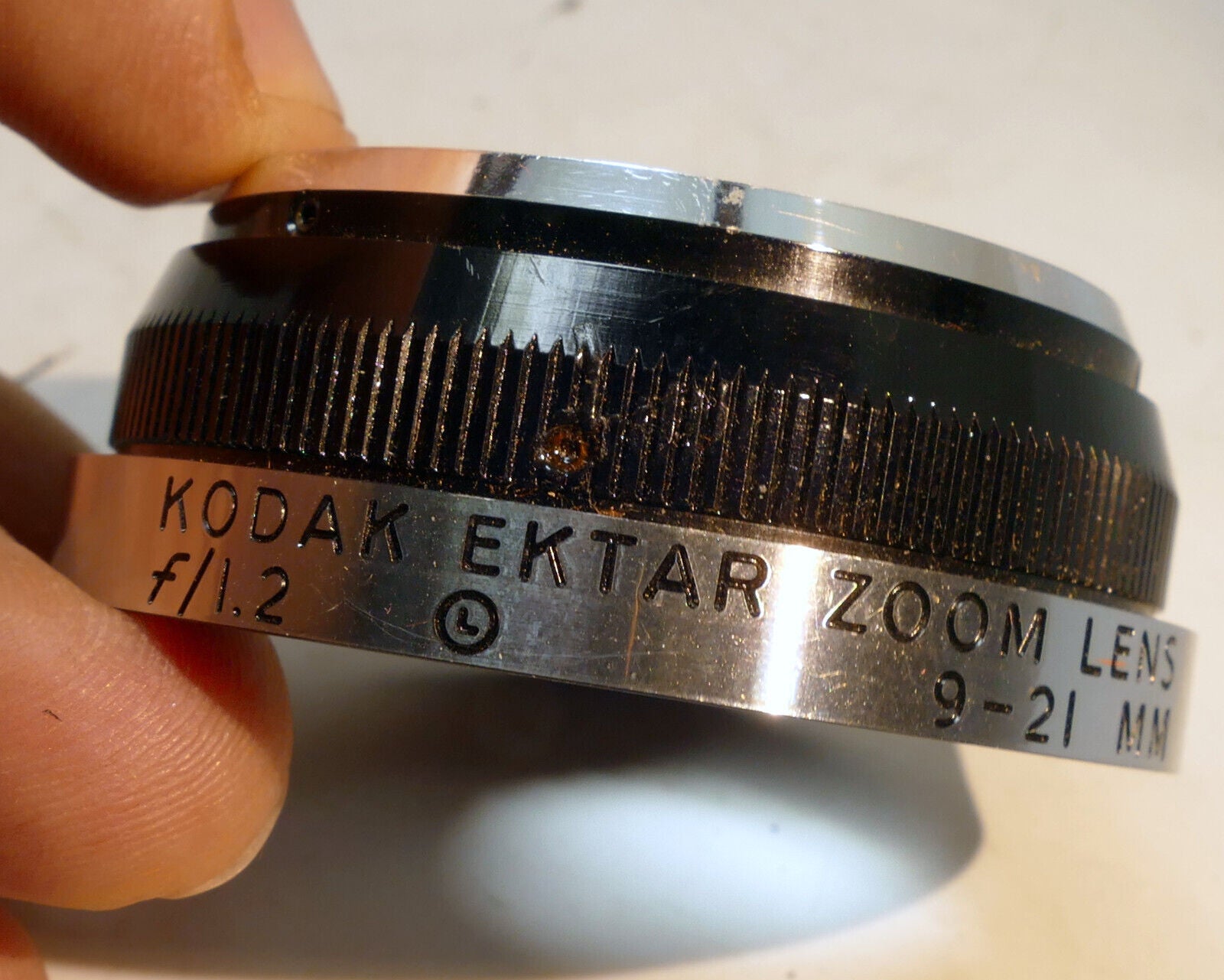 Front of Kodak Ektar Zoom f1.2 ( parts only)