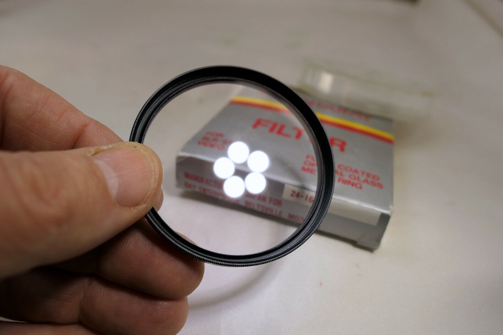 Quantaray 58mm 1A Skylight Lens filter made in Japan Boxed