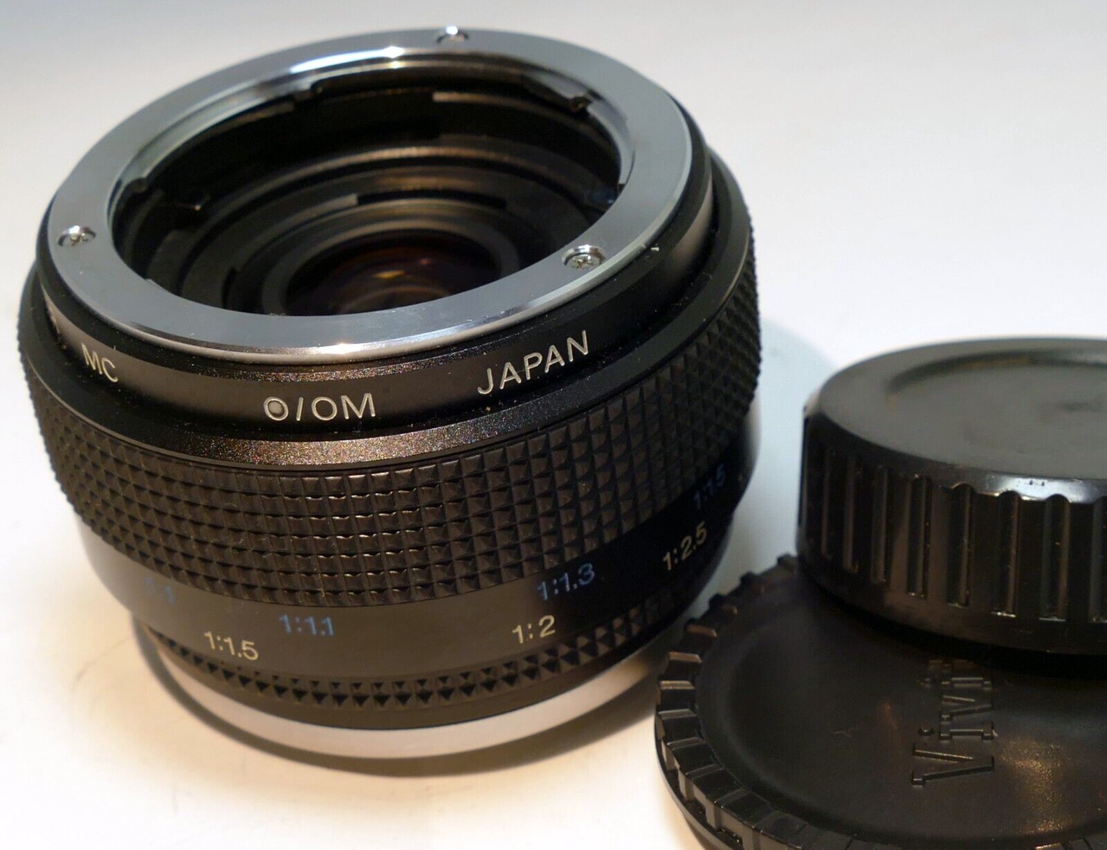 Vivitar 2X Macro Focus Teleconverter for Olympus OM Lens manual 1:1 close-up