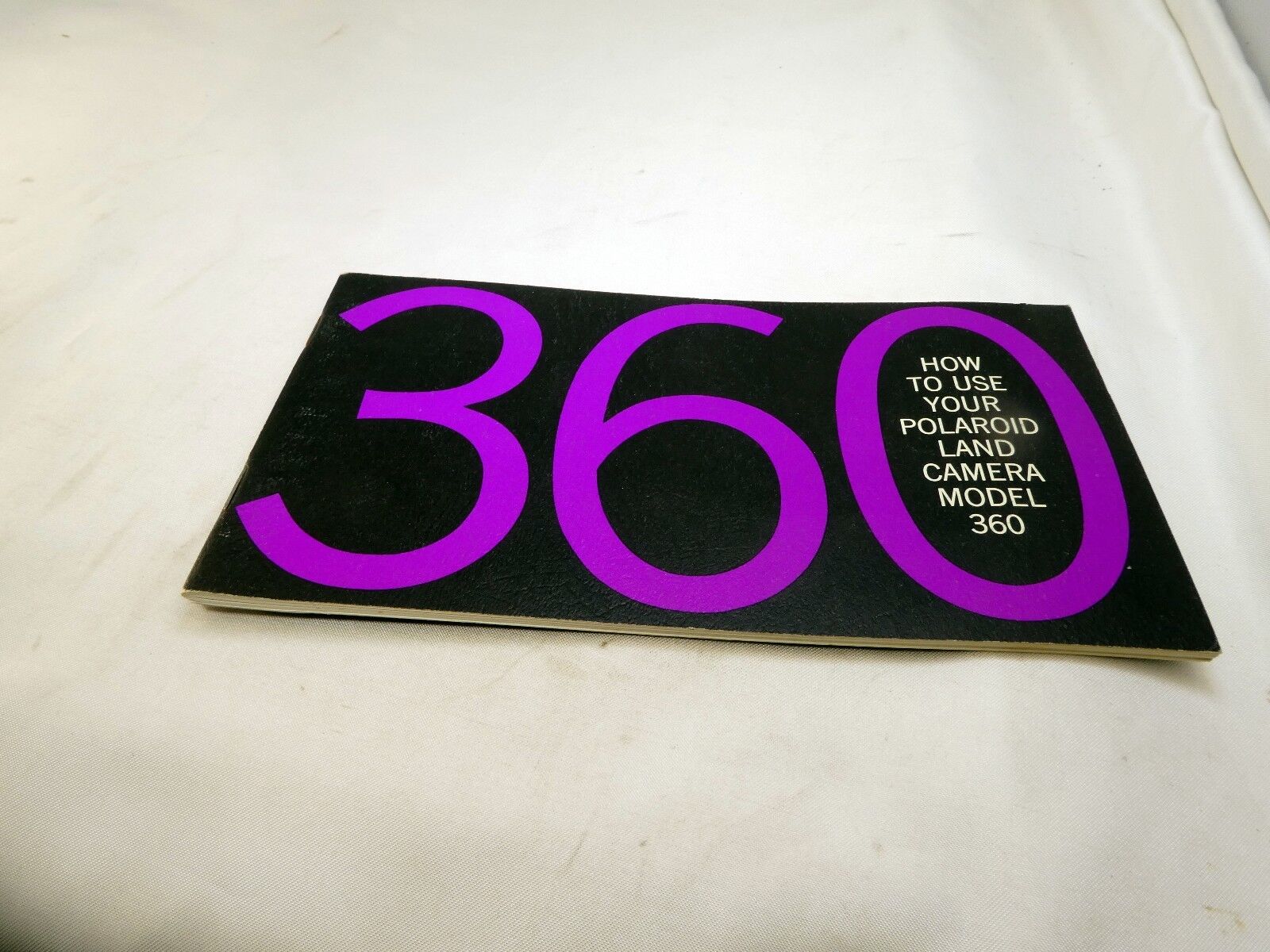 Polaroid 360 Land  Camera  instructions Guide Manual English