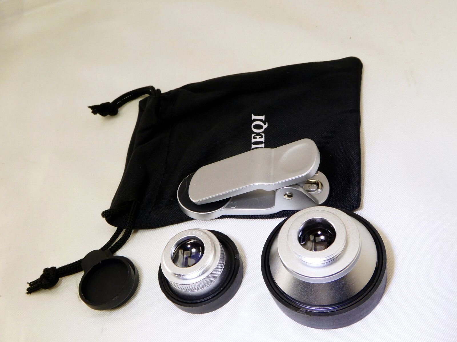Universal 3 in 1 Fisheye Lens + Macro + 0.4X Super Wide Angle Clip On Cell Phone