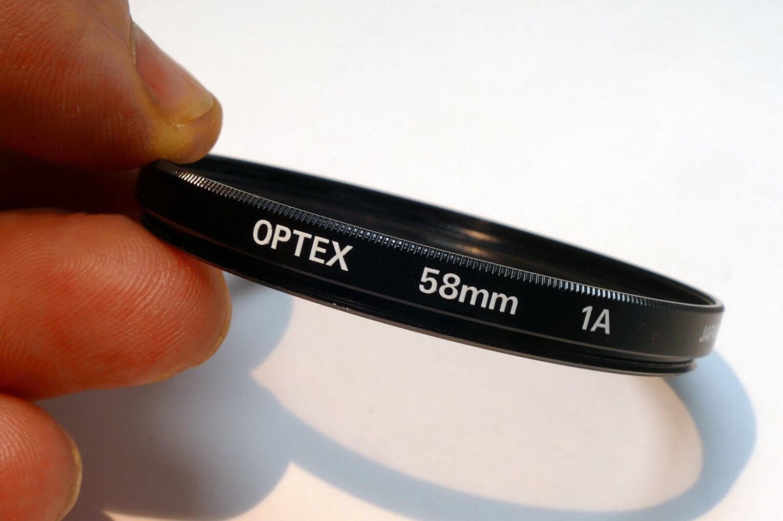 Optex 58mm lens filter 1A skylight warming