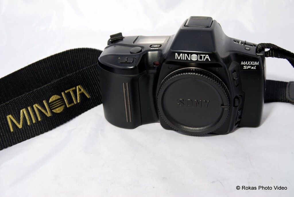 Konica Minolta Maxxum Spxi 35mm Film SLR Camera auto focus AF