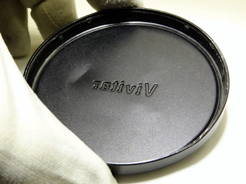 Vivitar 75.5 ID Metal Front lens Cap slip on type  metal