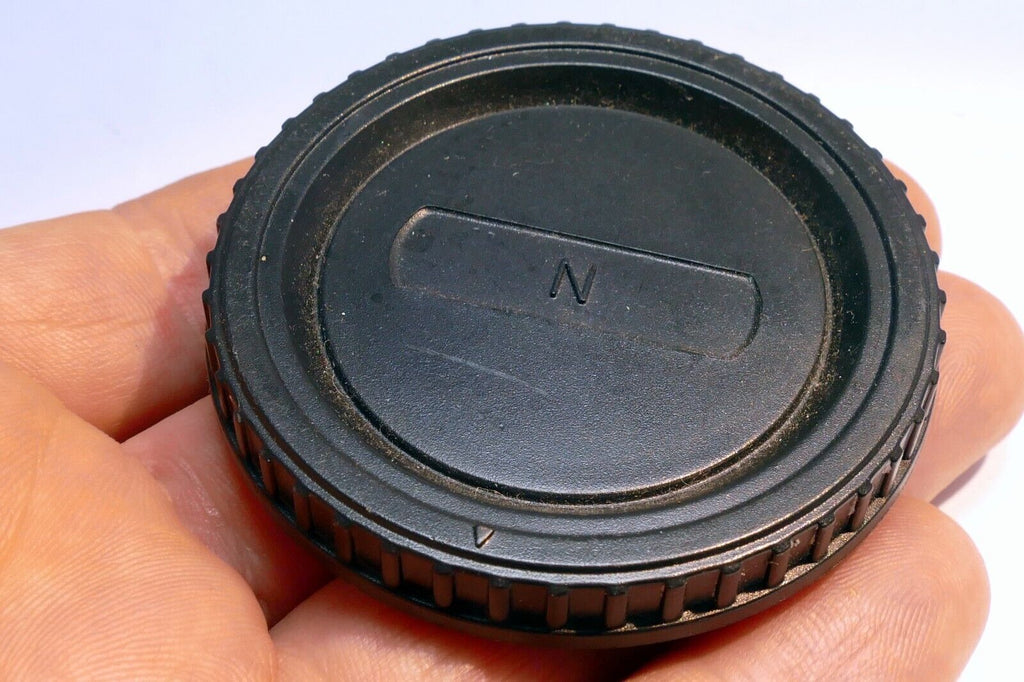 "N" camera body cap for Nikon F cameras D3200 D3500